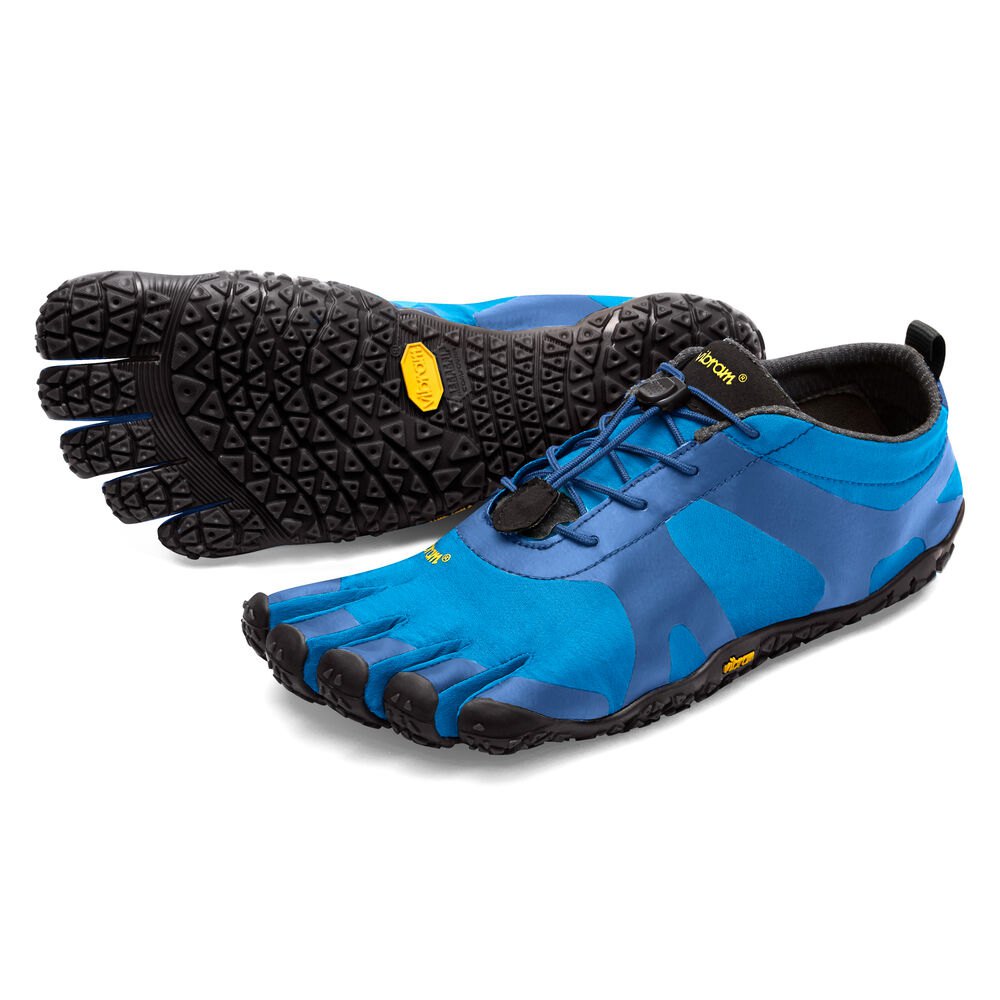 Botas Montaña Hombre Azules/Negros - FiveFingers V-Alpha - LAIUMS-246